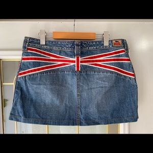 RARE!!!! Union Jack skirt